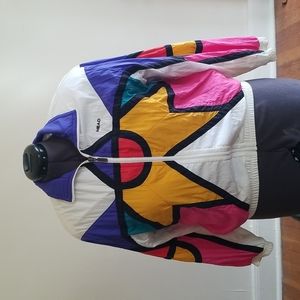 Vintage 90s colorblock windbreaker track suit